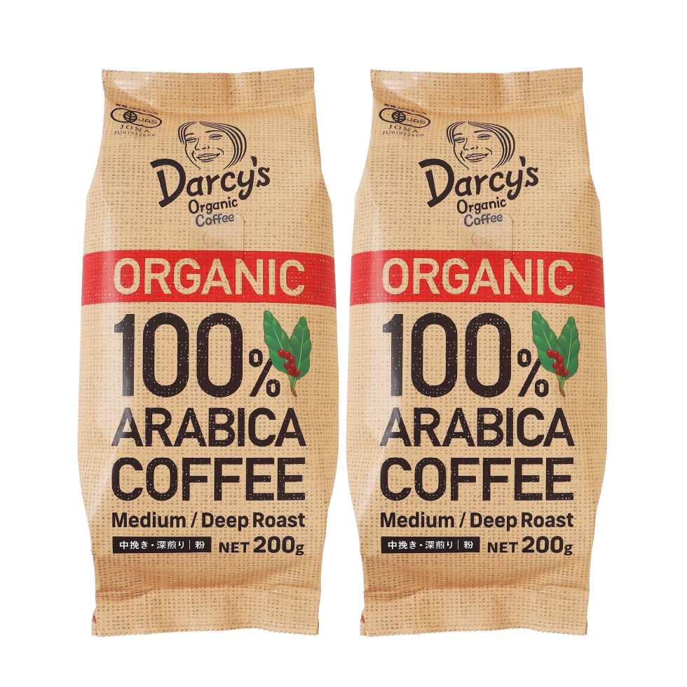 ダシーズ100％オーガニックコーヒー2個セット